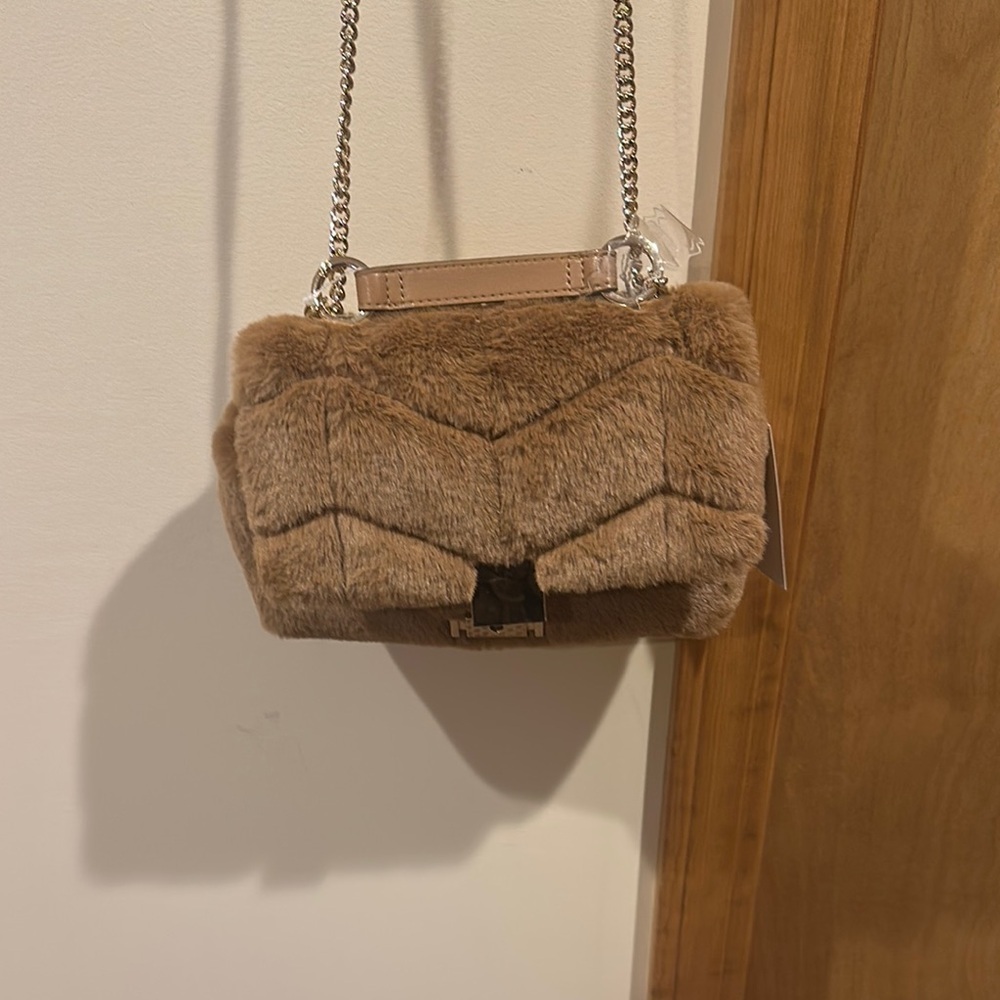A New Day Brown Cork-Like Crossbody Bag - Picture 10 of 12